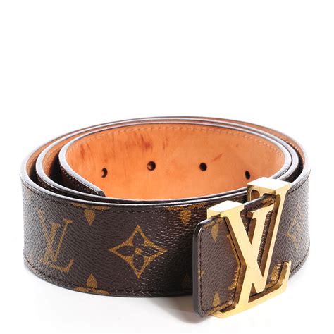 lv logo belt|louis vuitton logo belt.